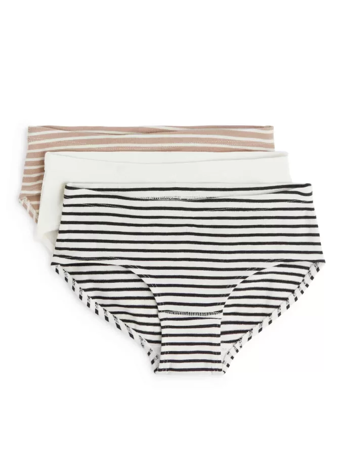 Conjunto de 5 calzoncillos de punto de algodón Conjunto de 5 calzoncillos de punto de algodón