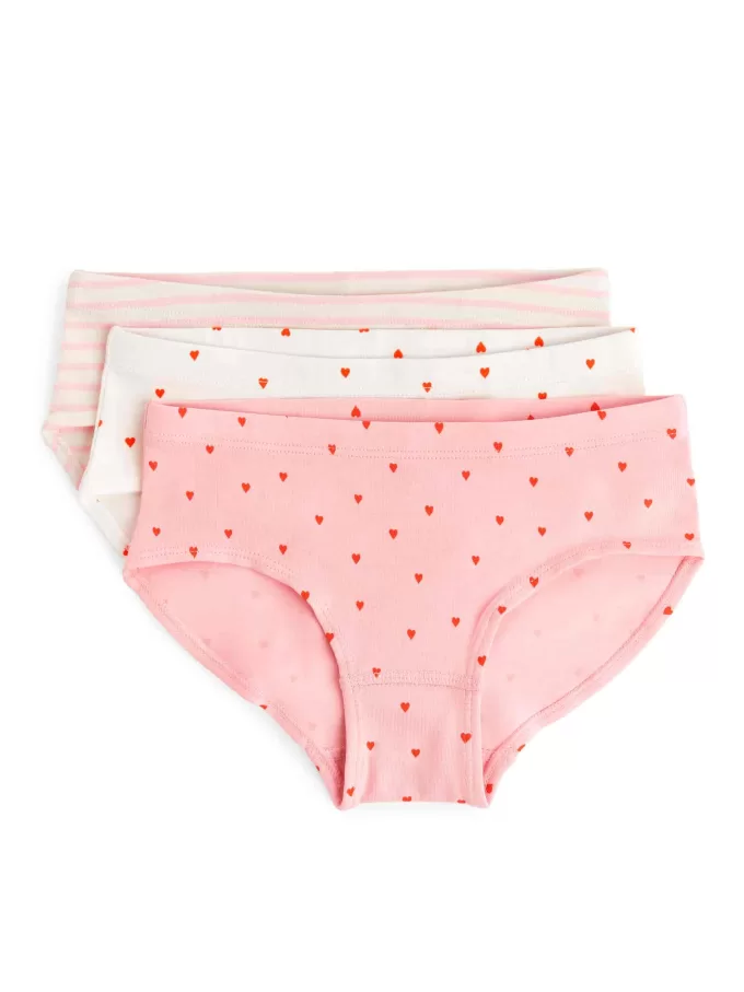 Conjunto de 5 calzoncillos de punto de algodón