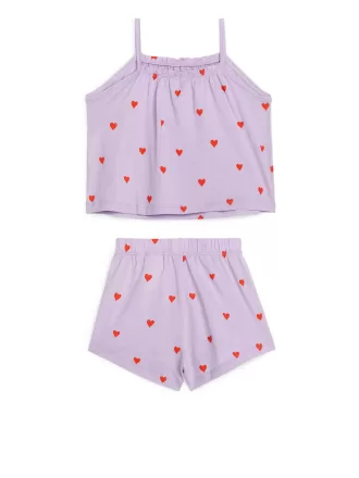 Conjunto de pijama de algodón