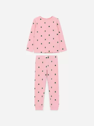 Conjunto de pijama de punto