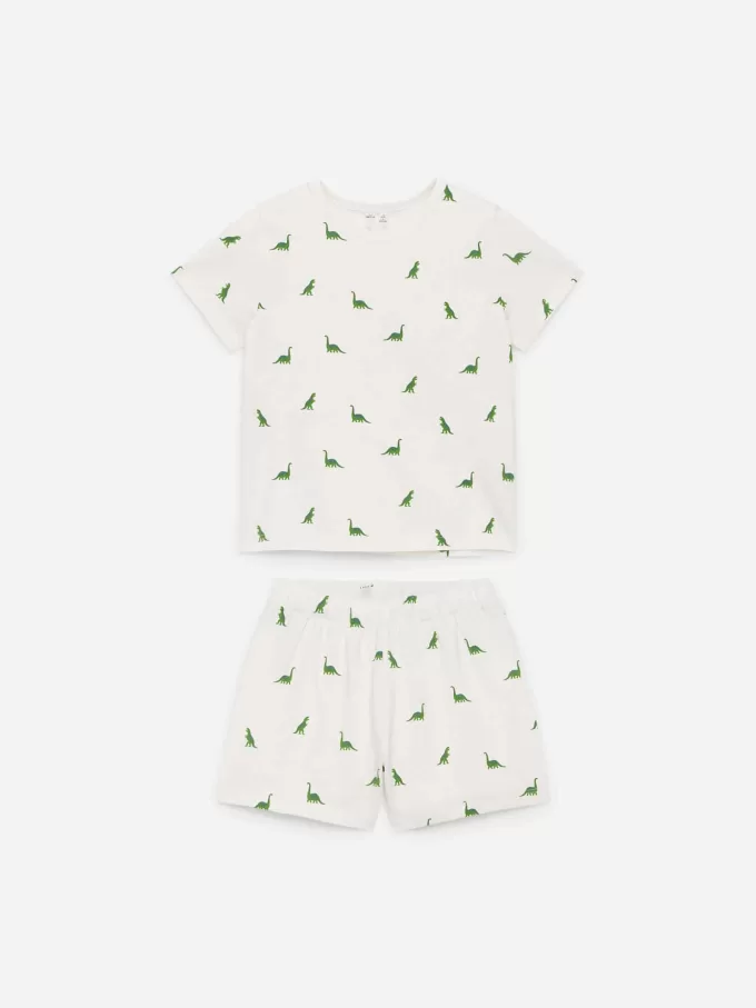 Conjunto de pijama de punto corto Conjunto de pijama de punto corto