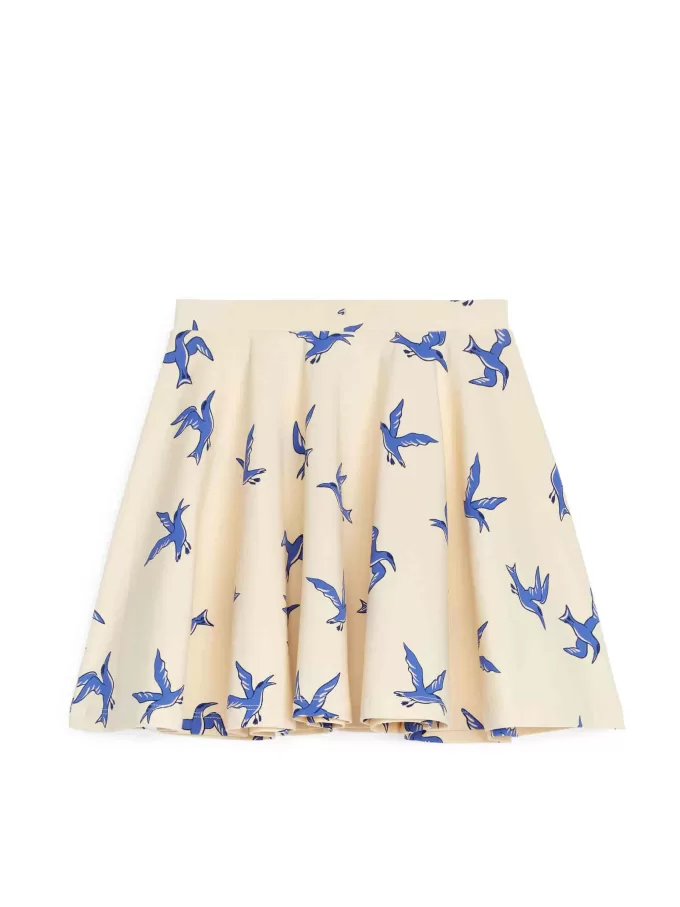 Falda De Jersey Estampada