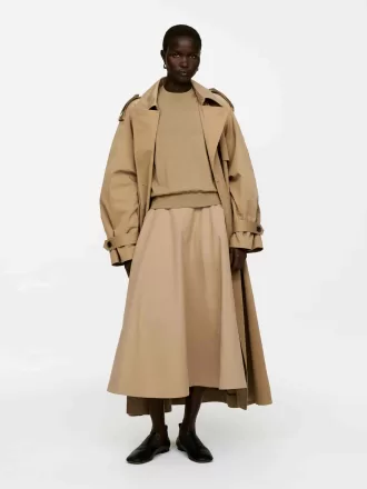 Falda Maxi De Popelina