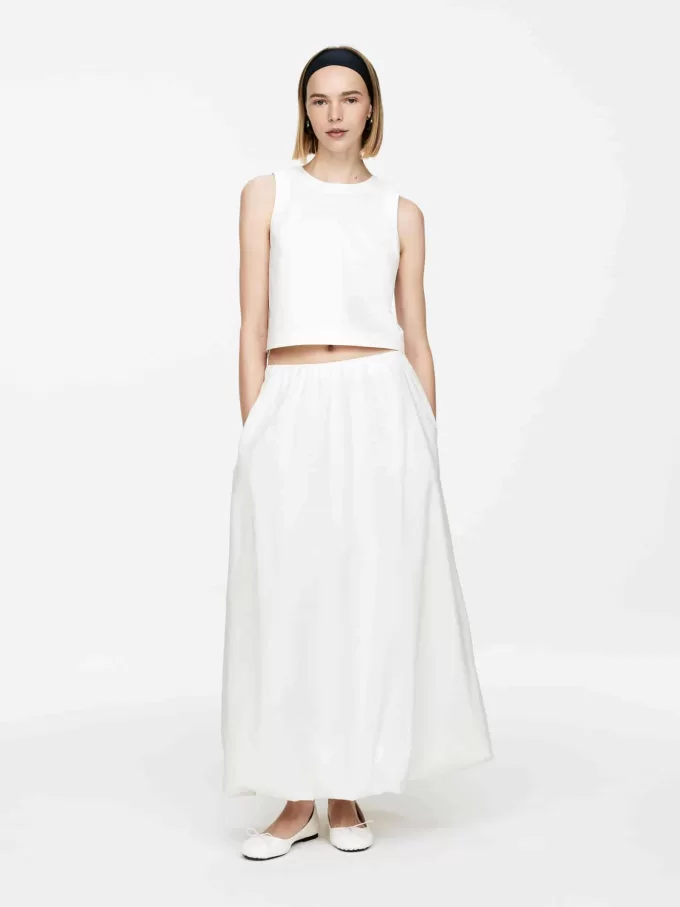 Falda con dobladillo abombado Falda con dobladillo abombado