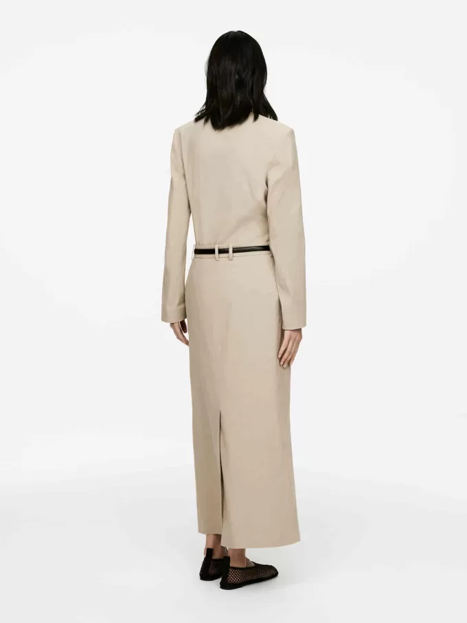 Falda de lino y algodón Falda de lino y algodón