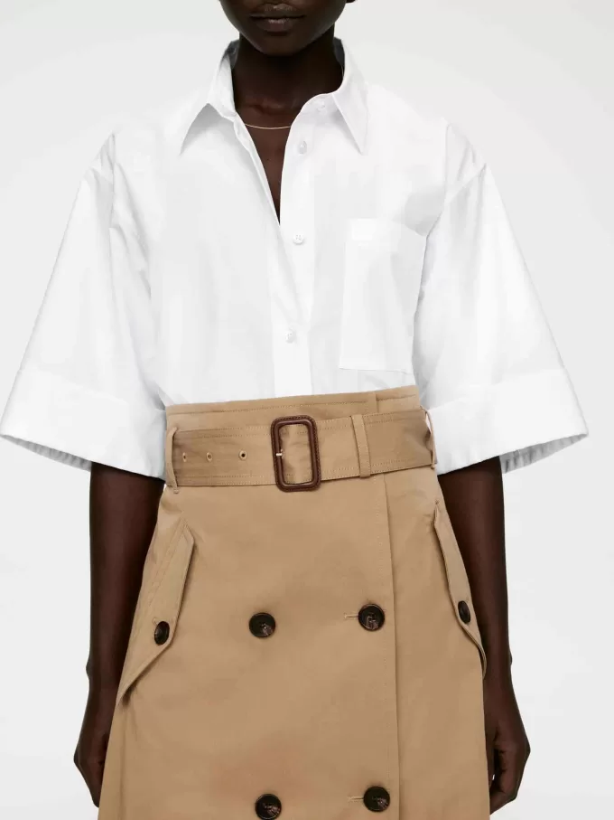 Falda midi cruzada Falda midi cruzada