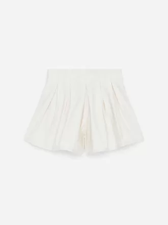 Falda pantalón de algodón