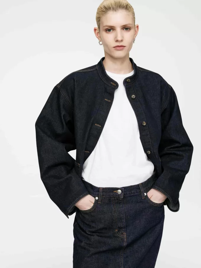 Falda vaquera midi Falda vaquera midi