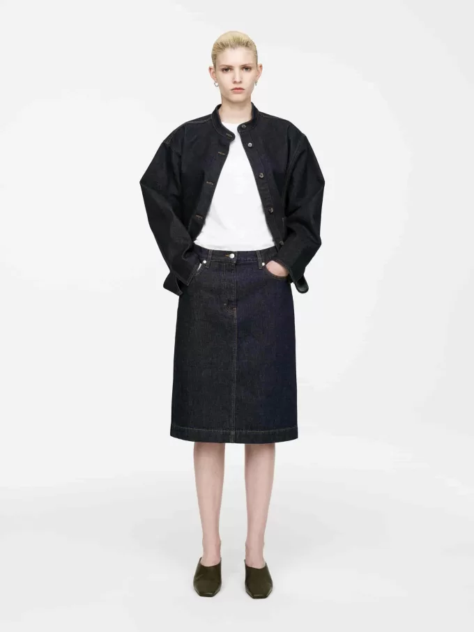 Falda vaquera midi Falda vaquera midi