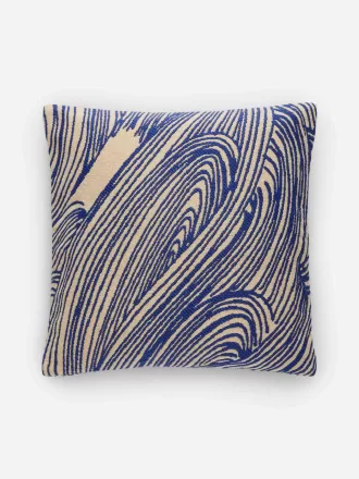 Funda de cojín de lana de algodón 50 x 50 cm