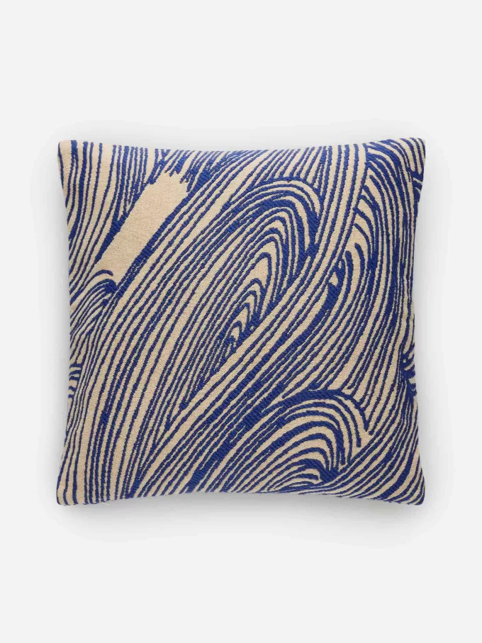 Funda de cojín de lana de algodón 50 x 50 cm Funda de cojín de lana de algodón 50 x 50 cm