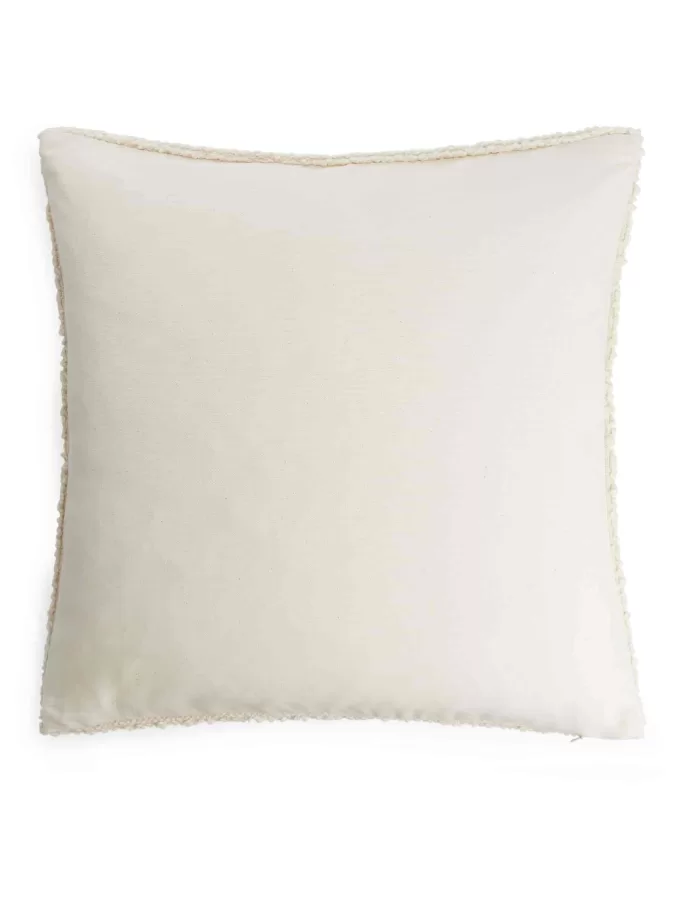 Funda de cojín de lana tejida a mano Funda de cojín de lana tejida a mano