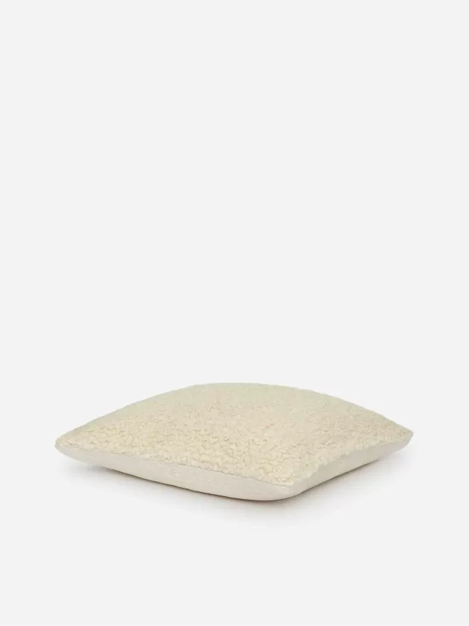 Funda de cojín de lana y algodón Funda de cojín de lana y algodón