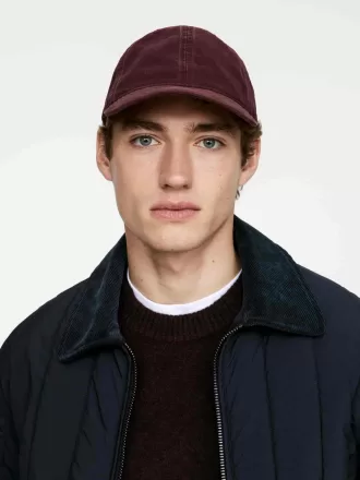 Gorra de algodón lavado