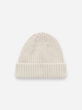 Gorro de bebé de punto acanalado