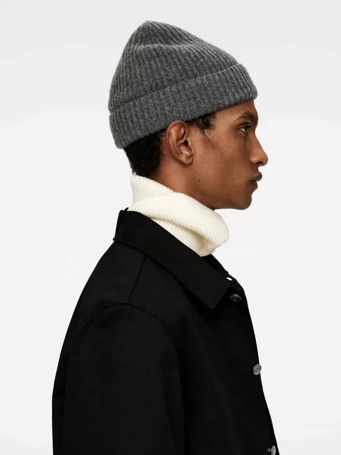 Gorro de lana y cachemira Gorro de lana y cachemira