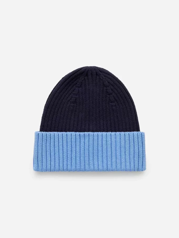 Gorro de punto acanalado Gorro de punto acanalado