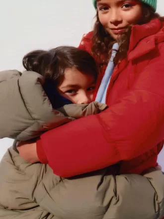 Gorro de punto acanalado