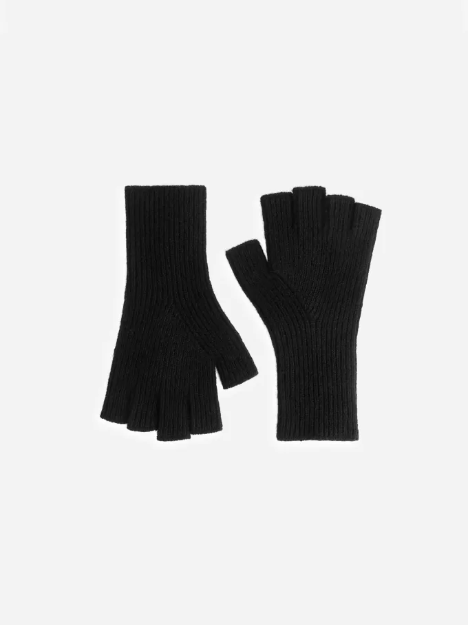 Guantes de lana sin dedos