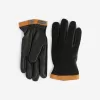 Guantes de tricot de lana Hestra Deerskin Guantes de tricot de lana Hestra Deerskin