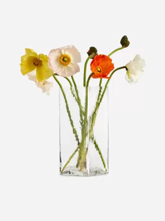 Jarrón de cristal 26 cm