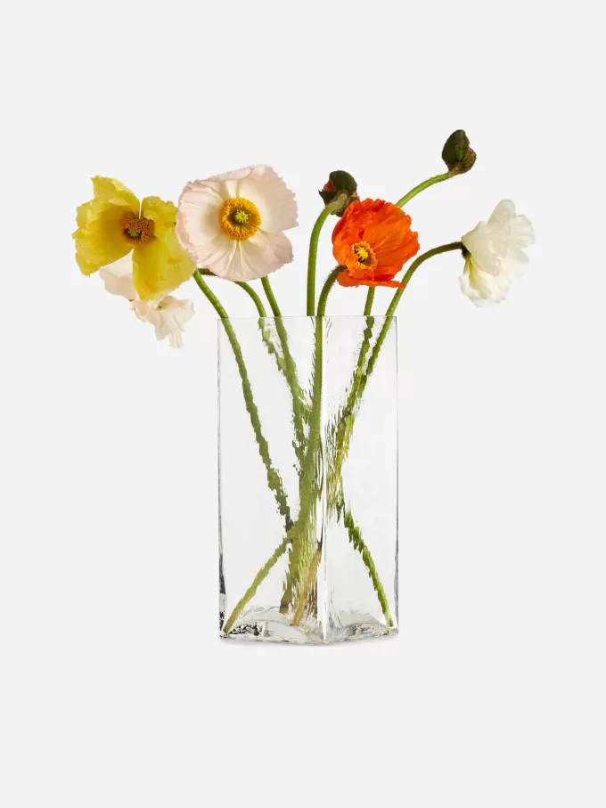 Jarrón de cristal 26 cm Jarrón de cristal 26 cm