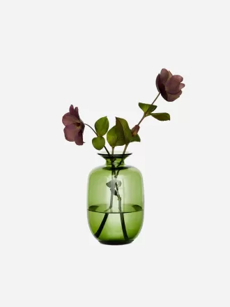 Jarrón de cristal coloreado 11 cm