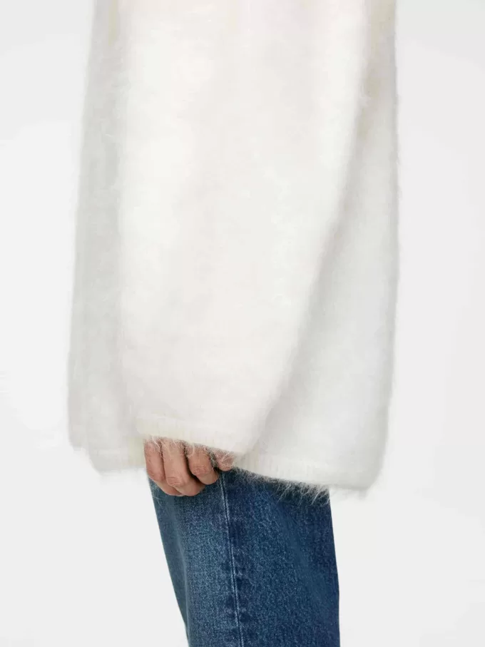 Jersey De Mezcla De Mohair Y Lana Jersey De Mezcla De Mohair Y Lana