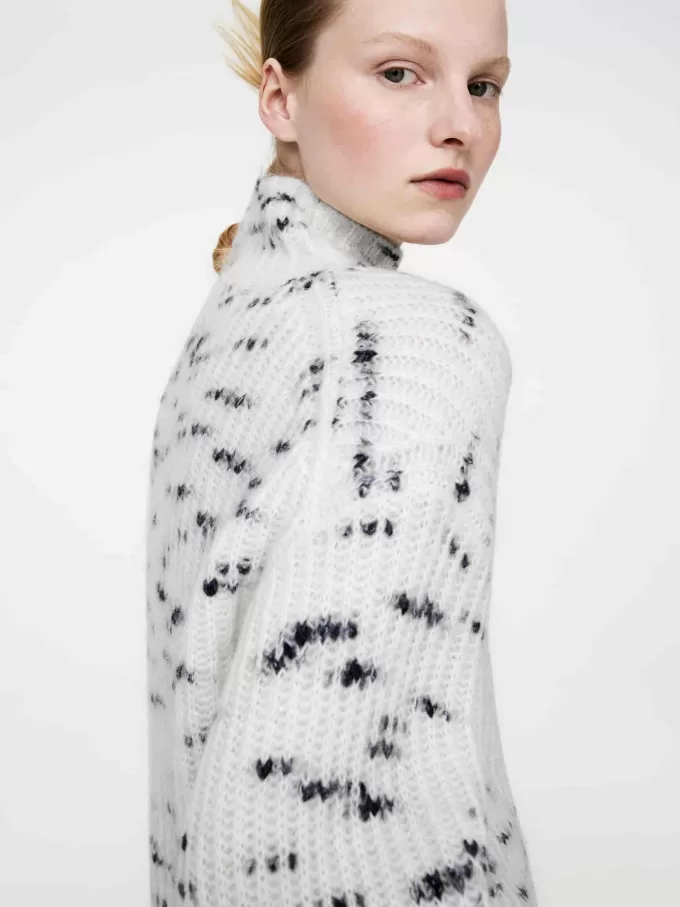 Jersey De Mezcla De Mohair Y Lana Jersey De Mezcla De Mohair Y Lana