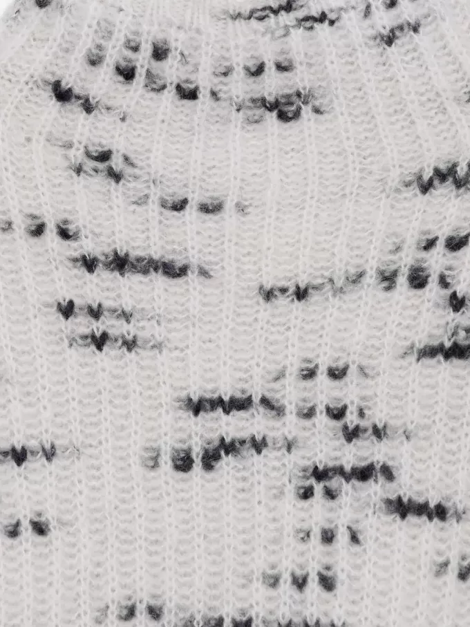 Jersey De Mezcla De Mohair Y Lana Jersey De Mezcla De Mohair Y Lana