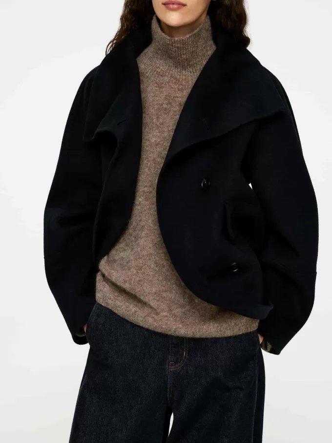 Jersey con cuello vuelto Jersey con cuello vuelto