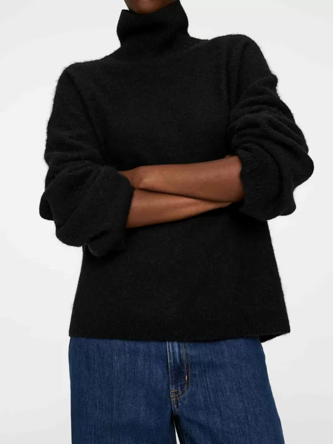 Jersey con cuello vuelto Jersey con cuello vuelto