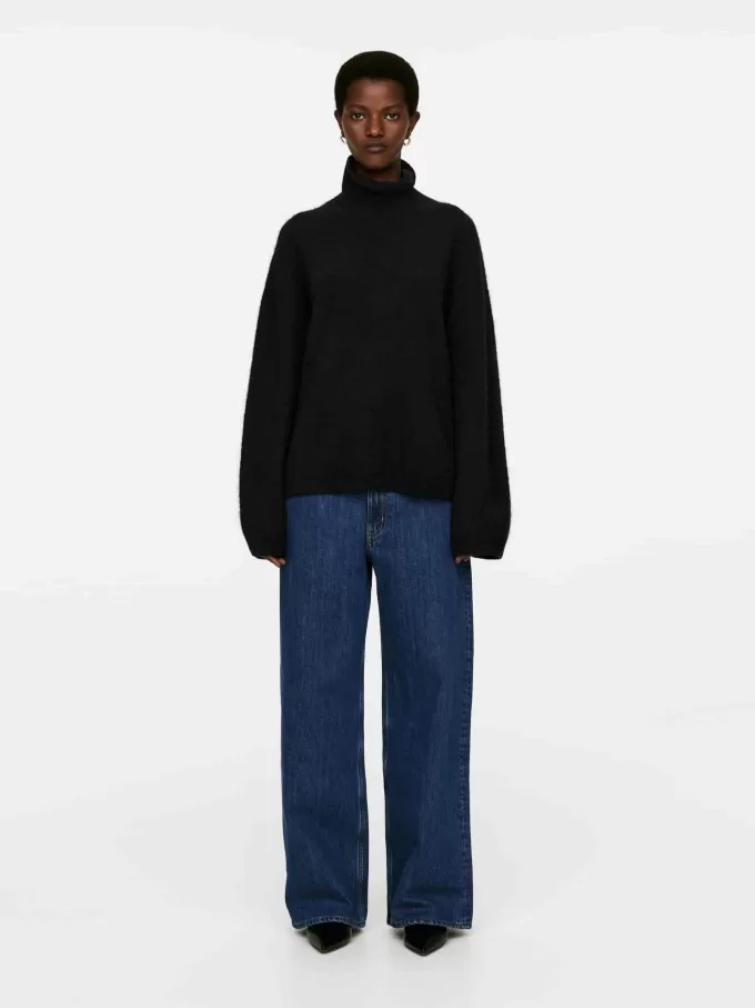 Jersey con cuello vuelto Jersey con cuello vuelto