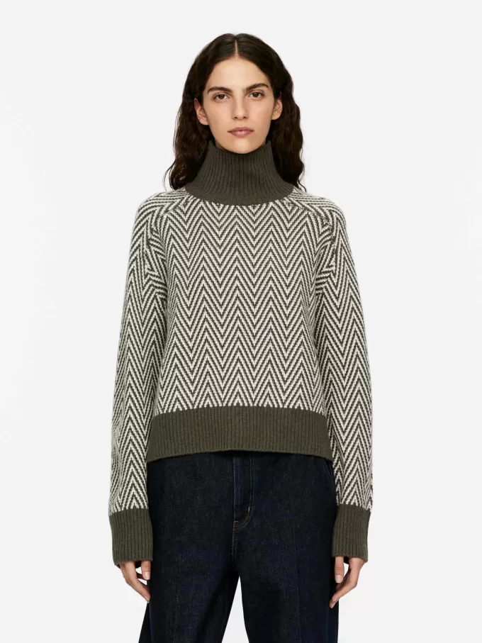 Jersey de lana en punto jaquard Jersey de lana en punto jaquard