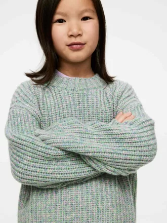 Jersey de lana teñido espacial