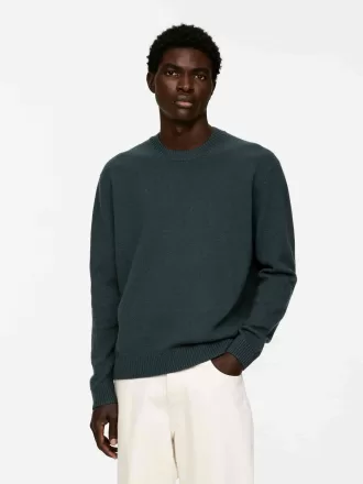 Jersey de lana y algodón