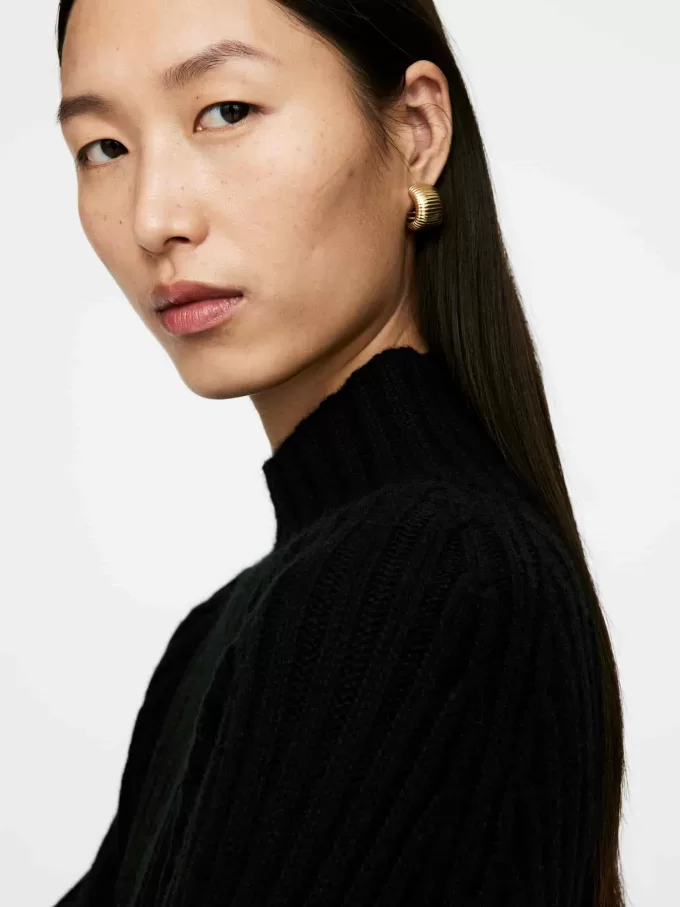 Jersey de punto de canalé Jersey de punto de canalé