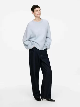 Jersey en mezcla de lana y alpaca Jersey en mezcla de lana y alpaca