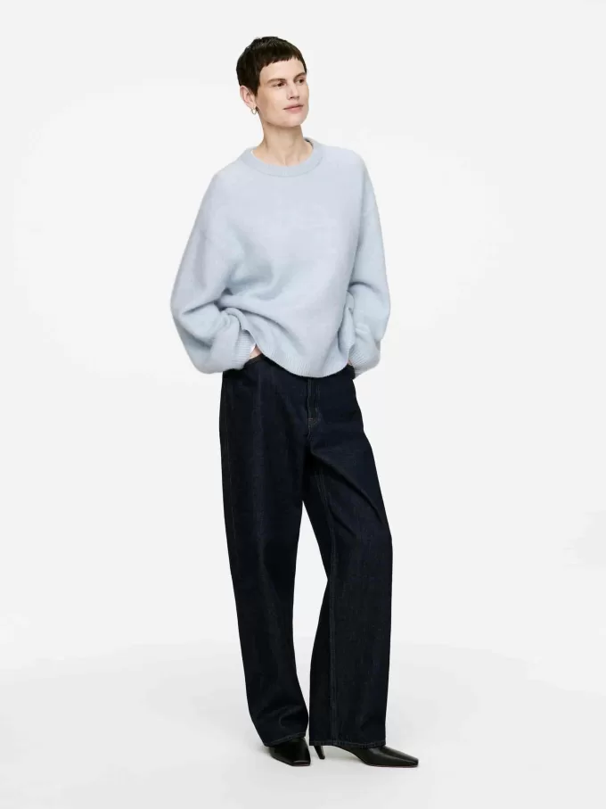 Jersey en mezcla de lana y alpaca Jersey en mezcla de lana y alpaca