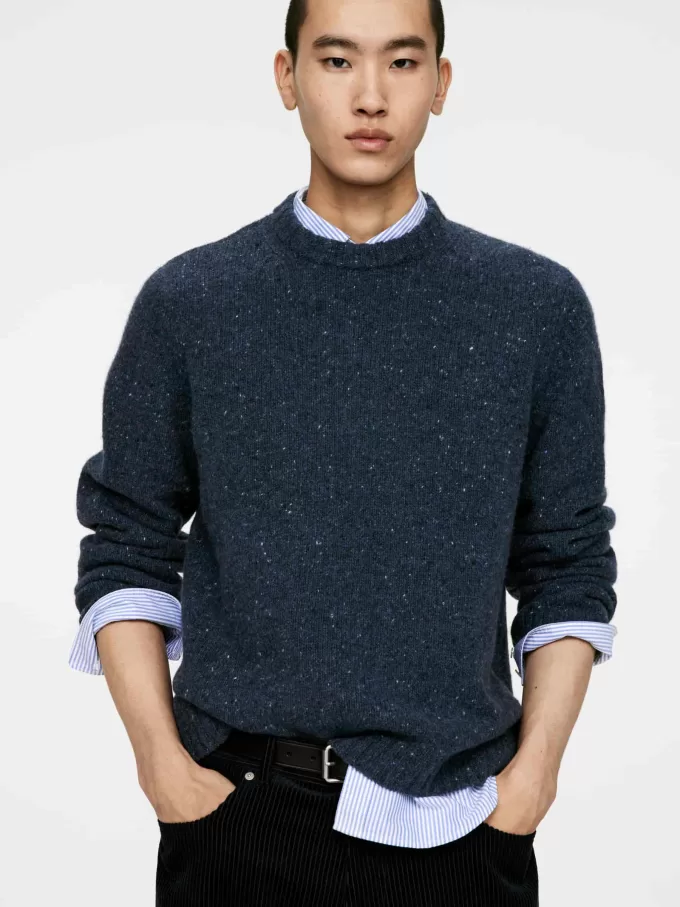 Jersey en mezcla de lana y alpaca Jersey en mezcla de lana y alpaca