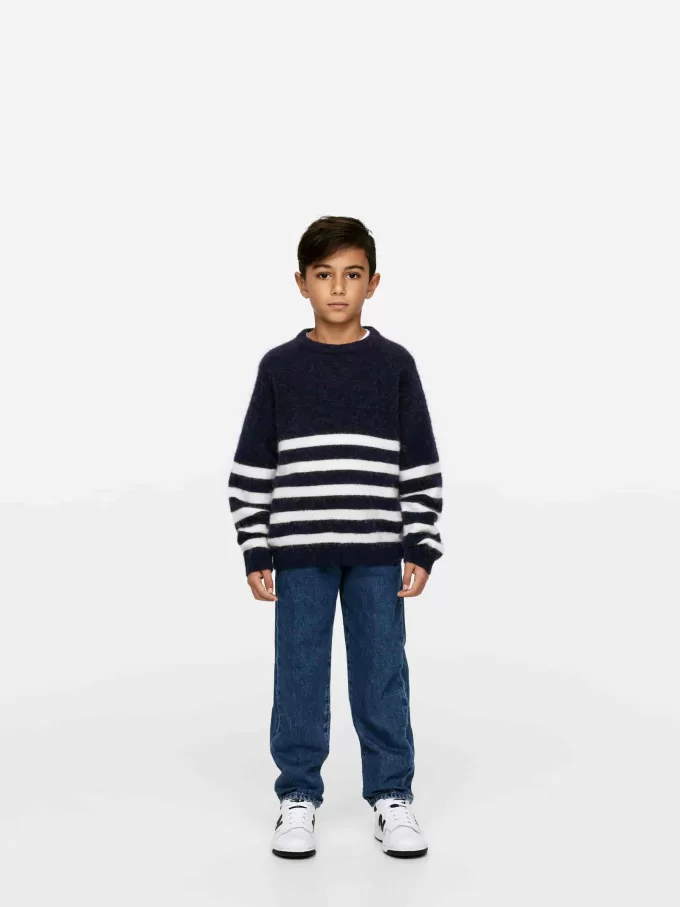 Jersey en mezcla de lana y alpaca Jersey en mezcla de lana y alpaca