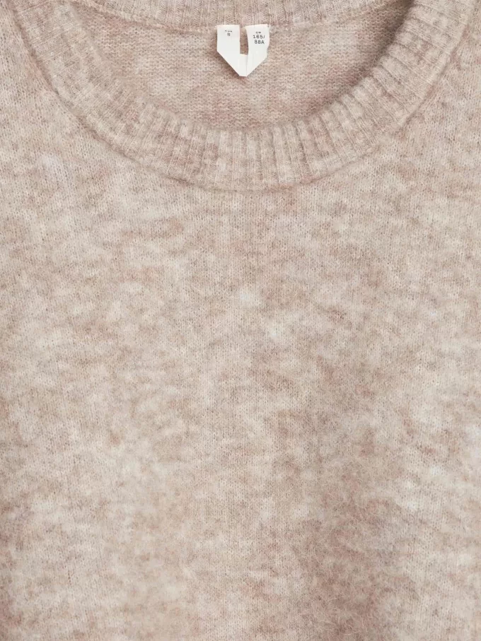 Jersey en mezcla de lana y alpaca Jersey en mezcla de lana y alpaca