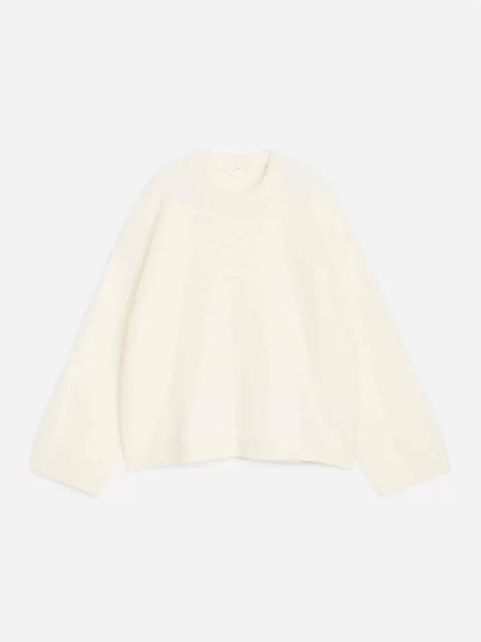 Jersey en mezcla de lana y alpaca Jersey en mezcla de lana y alpaca