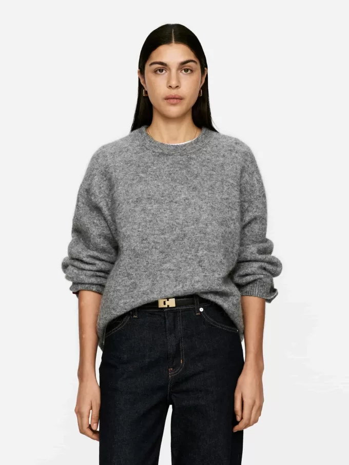 Jersey en mezcla de lana y alpaca Jersey en mezcla de lana y alpaca