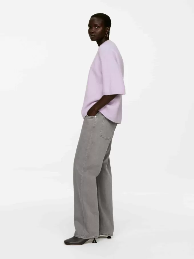 Jersey en mezcla de lana y alpaca Jersey en mezcla de lana y alpaca