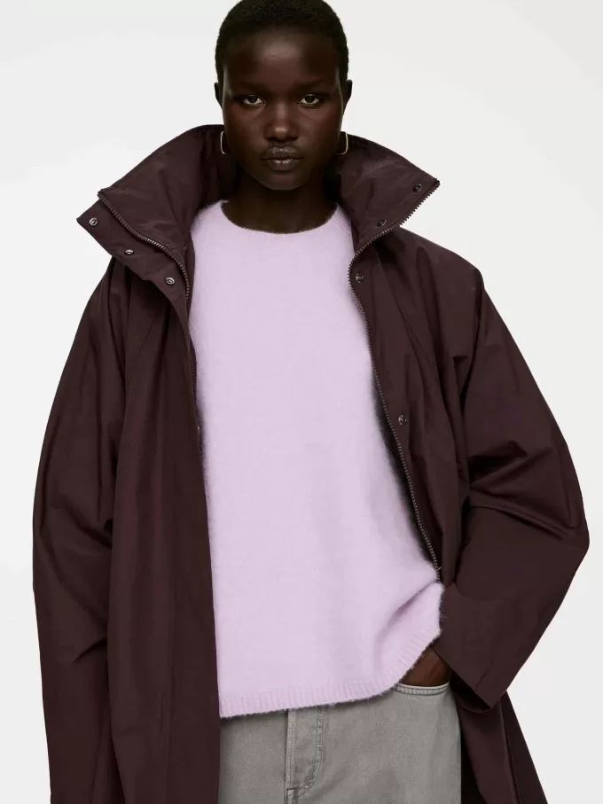 Jersey en mezcla de lana y alpaca Jersey en mezcla de lana y alpaca