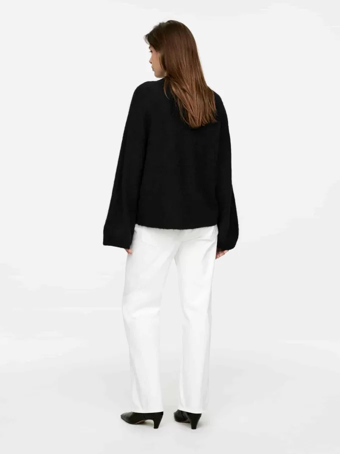 Jersey en mezcla de lana y alpaca Jersey en mezcla de lana y alpaca