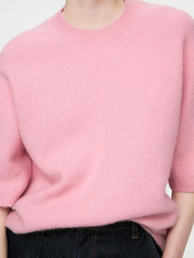 Jersey en mezcla de lana y alpaca Jersey en mezcla de lana y alpaca