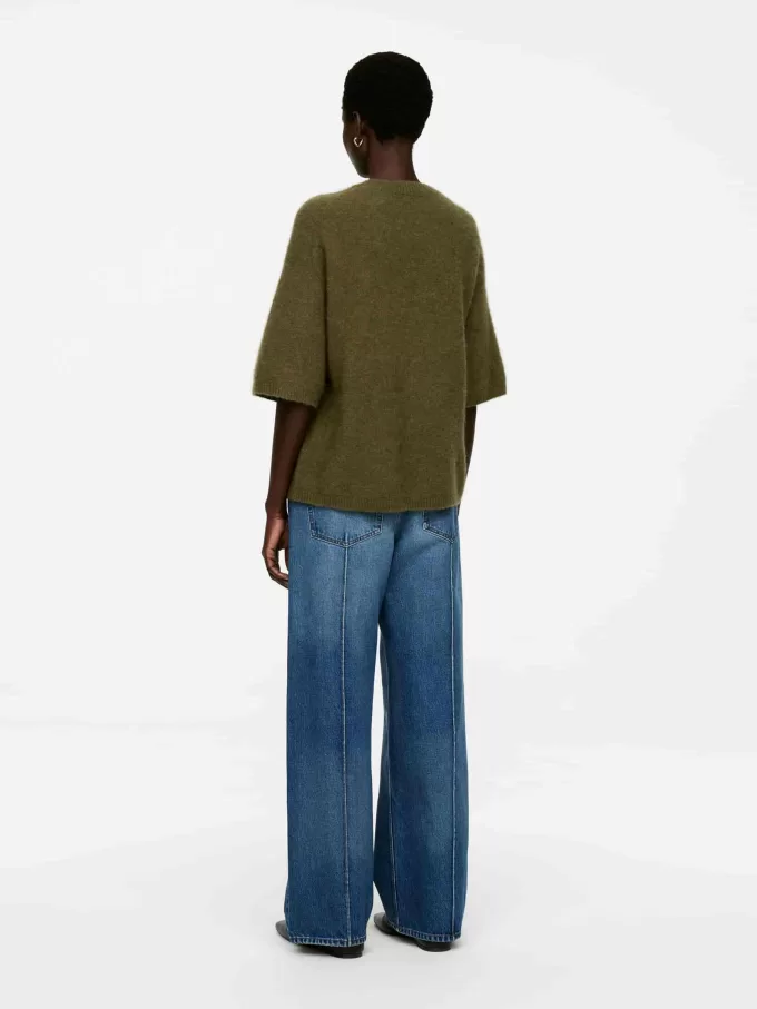 Jersey en mezcla de lana y alpaca Jersey en mezcla de lana y alpaca