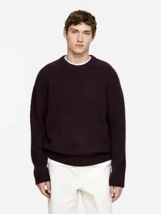 Jersey en mezcla de lana y alpaca